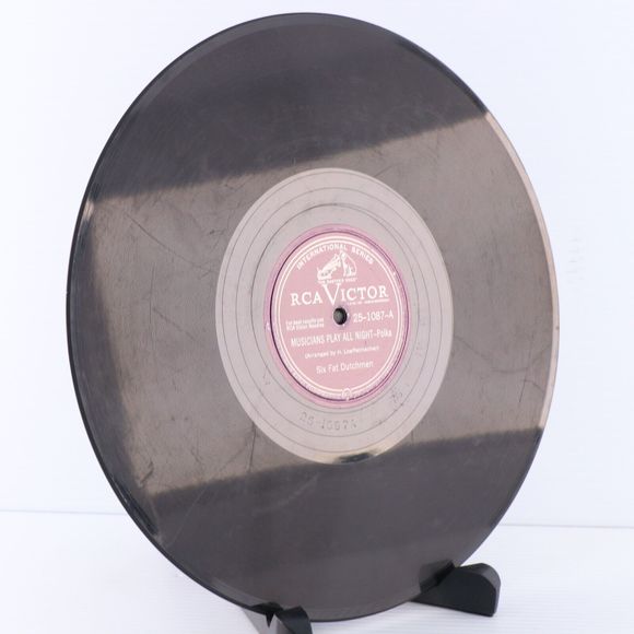 The Six Fat Dutchmen – Musicians Play All Night - 1947 10" 78 rpm Record 25-1087 - Picture 5 of 16